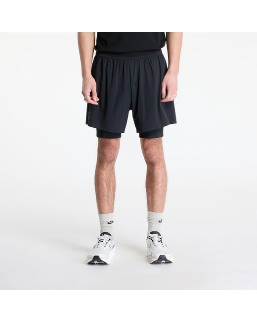 On Shoes Blue 5" Performance 2/1 Shorts for men