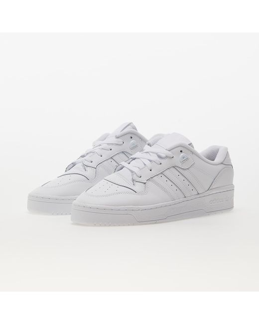 Adidas Originals White Adidas Rivalry Low Ftw / Ftw / Ftw for men