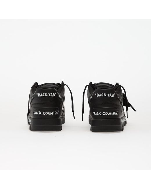 Off-White c/o Virgil Abloh Black Sneakers Out Of Office Graffiti for men