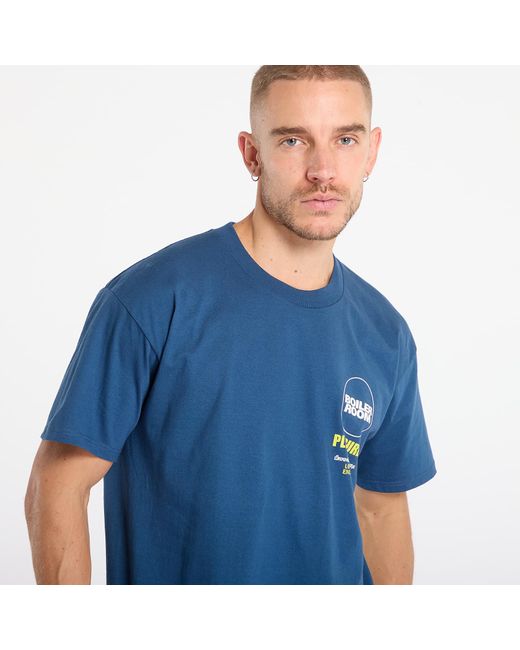 Magietta Peasures Turntabe T-Shirt Bue di Pleasures in Blue da Uomo
