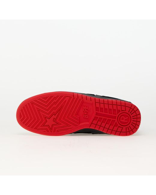 A Bathing Ape Black Sneakers Bape Sk8 Sta 4 M2 Eur for men