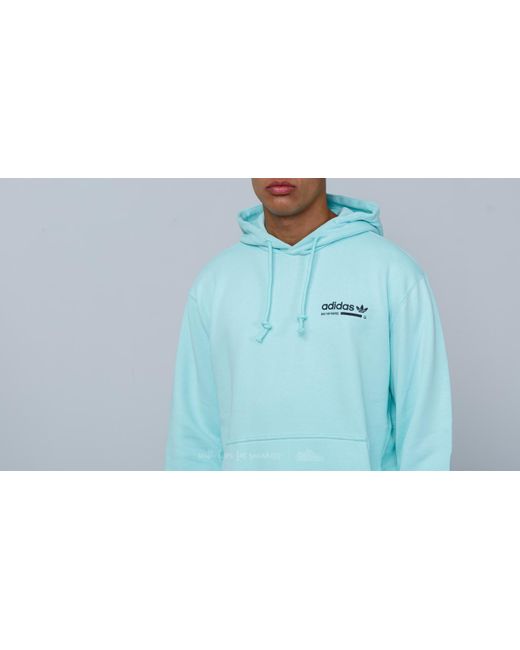 adidas Originals Adidas Kaval Hoodie Turquoise in Blue for Lyst
