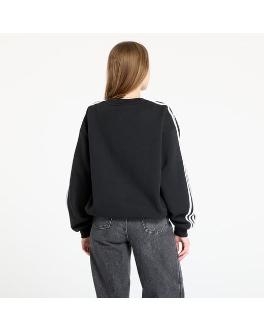Adidas Originals Black Sweatshirt Adidas Adicolor Oversized Crew Sweatshirt