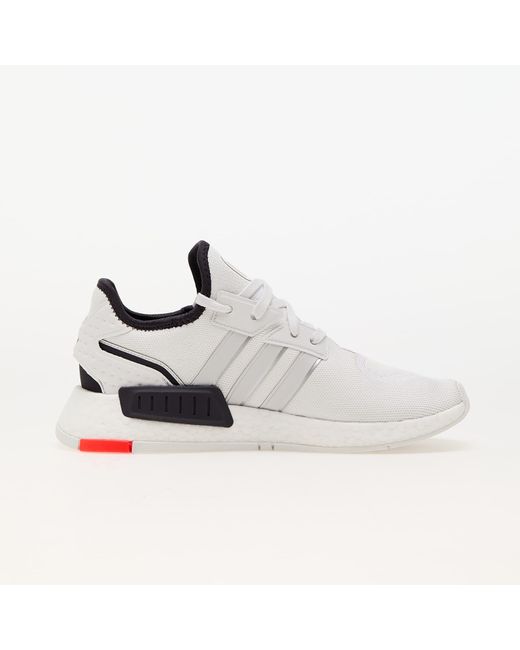 Adidas Originals Adidas Nmd_g1 Crystal White/ Grey One/ Solid Red for men