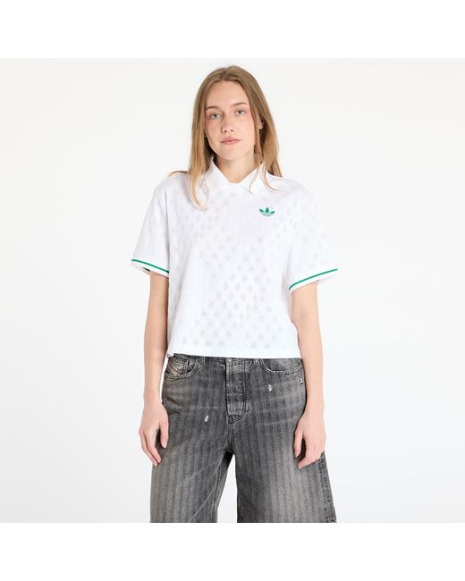 Adidas Originals White T-Shirt Adidas Tennis Climacool Polo Pro