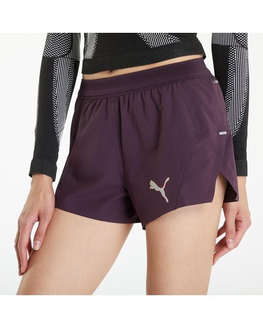 PUMA Blue Shorts Run Ultraweave Velocity 3" W Running Shorts