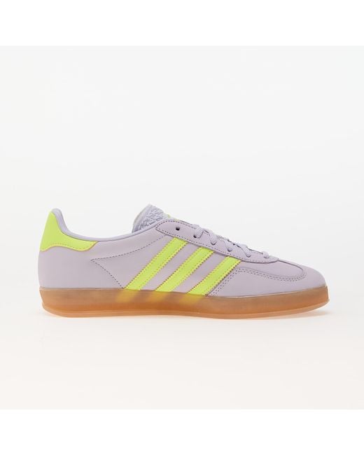 Baskets adidas gazelle indoor w silver dawn/ solar yellow/ gum eur 35 1/2 Adidas Originals en coloris Blue