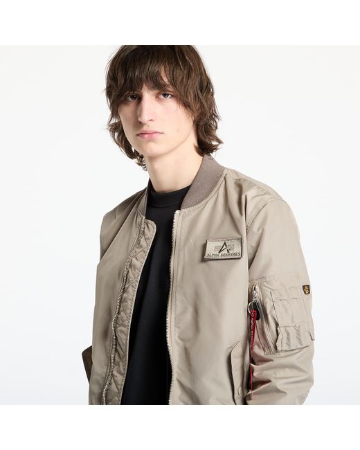 Giacca Alpha Industries Ma-1 Ttc Two Tone Contrast di Alpha Industries in Gray da Uomo