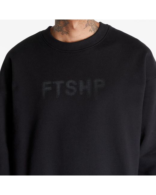 Footshop Black Ftshp Halftone Crewneck Sweatshirt