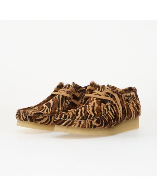 Clarks Brown Sneakers Wallabee for men