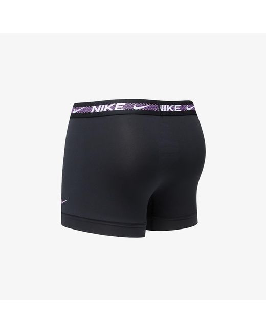 Ultra stretch micro dri-fit boxer 3-pack di Nike in Black da Uomo