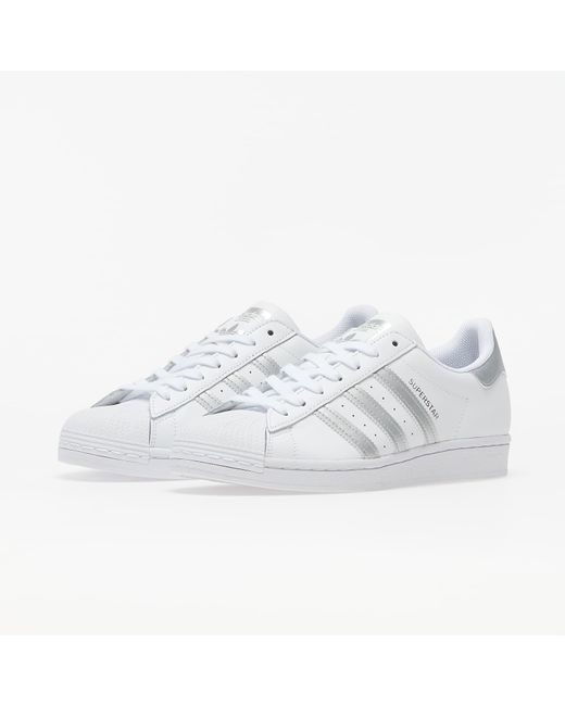 adidas originals superstar men silver