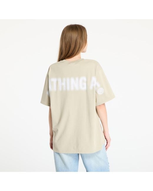 Maglietta Pigment Print Ape Head Relaxed Fit Tee di A Bathing Ape in Natural