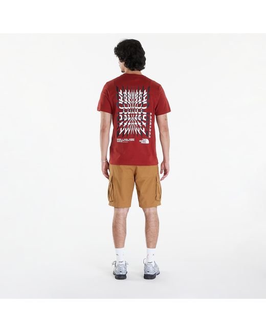 The North Face Red Ss24 Coordinates Tee for men