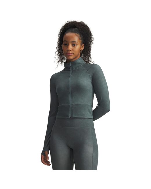 Under Armour Gray Meridian Suede Effect Full Zip Jasper Jasper