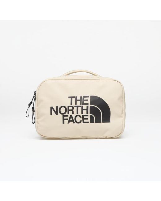 The North Face Natural Base Camp Voyager Toiletry Kit Gravel/ Tnf Black