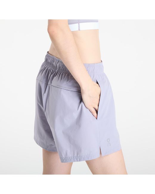 On Shoes Blue Shorts 3" Core Shorts