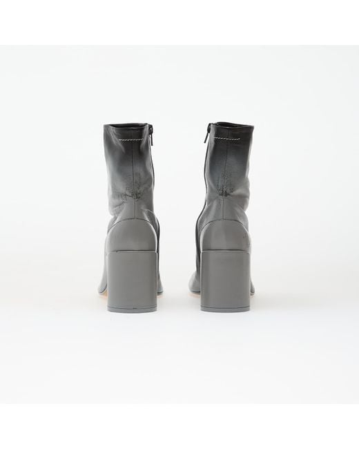 MM6 by Maison Martin Margiela Gray Sneakers Shoes Show Ankle Boot/ Castelrock Eur