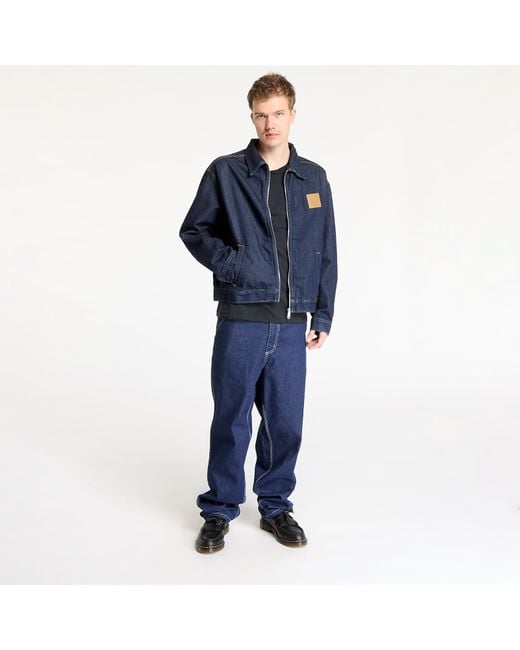 Calvin Klein Jacke Jeans Relaxed Zip Jacket in Blue für Herren