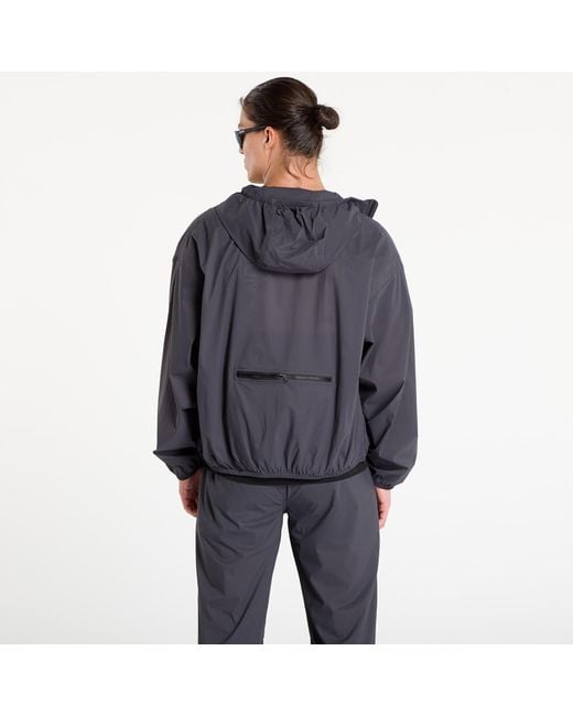 The North Face Blue Jacket M Redbox Packable Hooded Wind Jacket for men