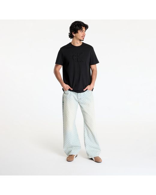 Calvin Klein Black T-Shirt Jeans Short Sleeve 20S Tee for men