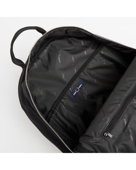 Fred Perry Black Brentham Backpack