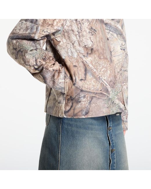 Represent Jas Real Tree Trucker Jacket in het Brown