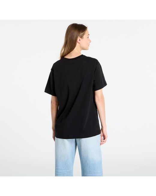 Dime Black T-Shirt Solid T-Shirt