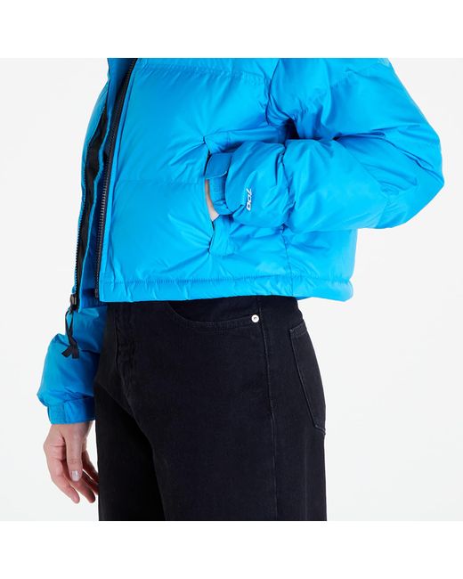 Nuptse short jacket acoustic e di The North Face in Blue