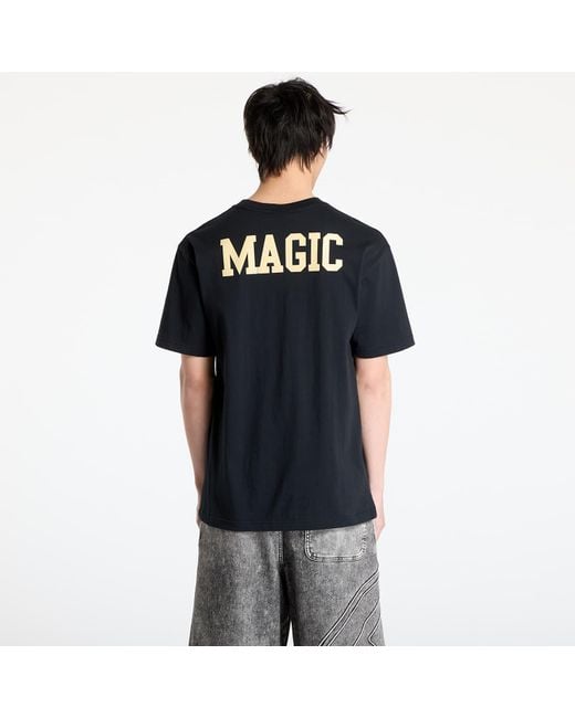 Maglietta Nba Vintage Logo Lakers Magic Johnson Blockbuster Shortsleeve Player Tee di Mitchell & Ness in Black da Uomo