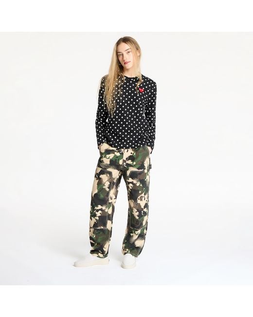 Pantaloni Map Camo Relaxed Fit Work Pants di A Bathing Ape in Green