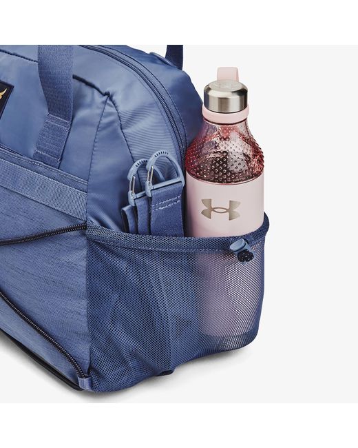 Under Armour Project Rock Gym Bag Sm Hushed / Midnight Navy/ Metallic