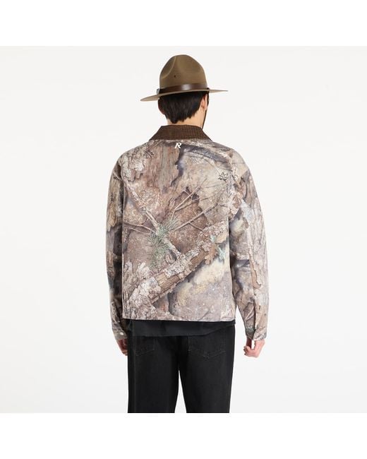 Represent Jas Real Tree Trucker Jacket in het Brown