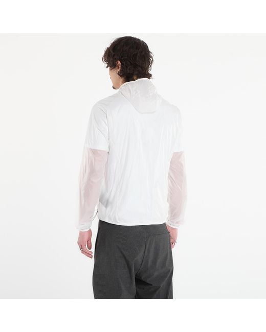 Roa White Jacket Hue Packable Wind Jacket