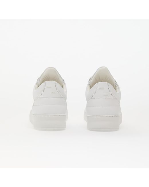 Sneakers Low Top Nappa Eur di Filling Pieces in White