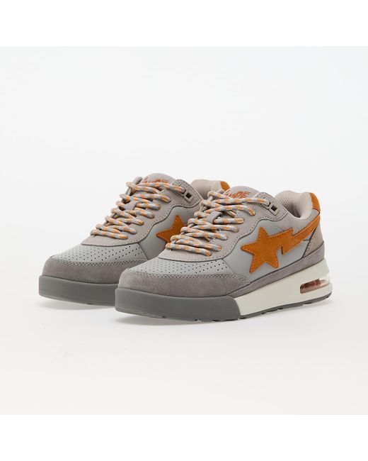 A Bathing Ape White Sneakers Road Sta 1 M1 for men
