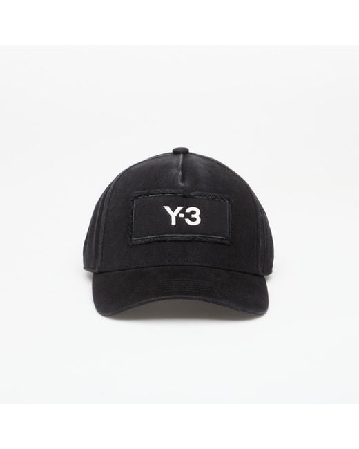 Y-3 Black Mütze Race Cap