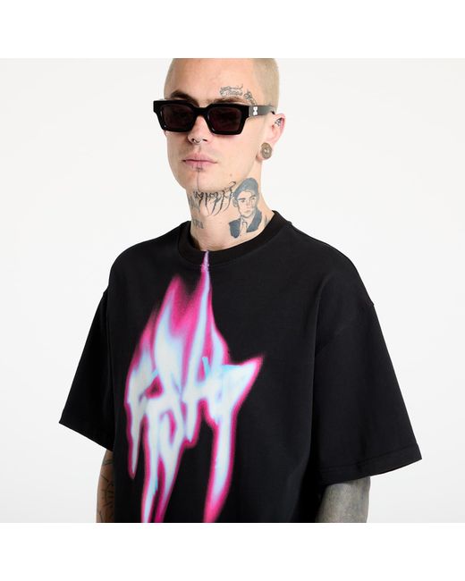 FTSHP Black T-Shirt Walking Art T-Shirt