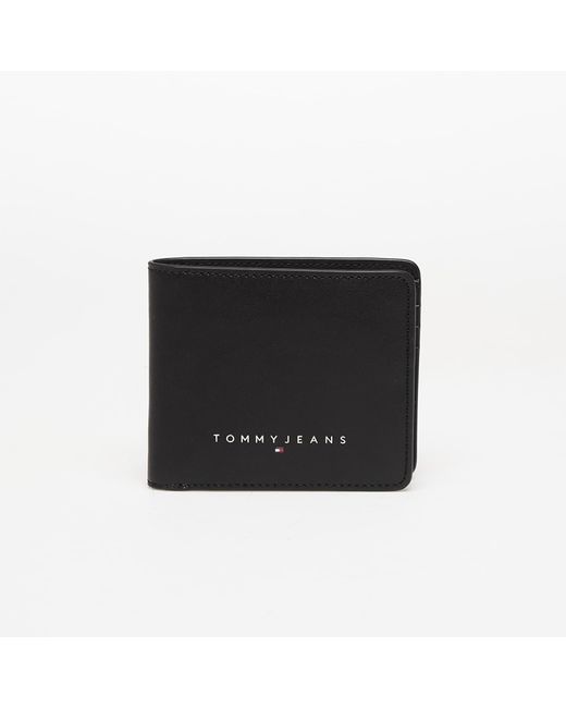Tommy Hilfiger Black Portmoine Linear Cc Wallet