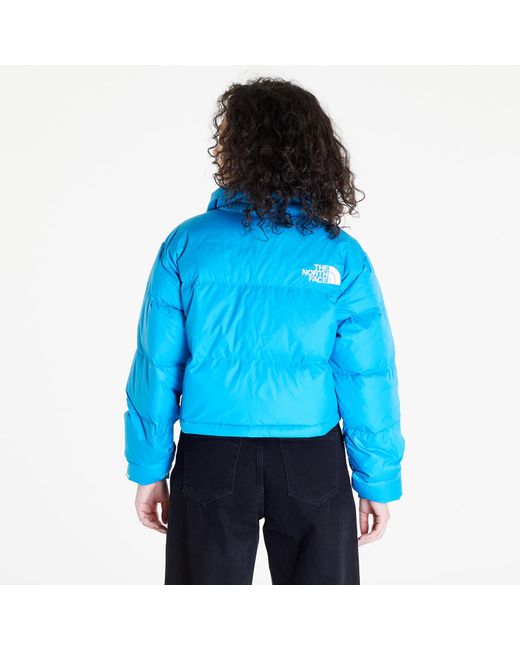 Nuptse short jacket acoustic e di The North Face in Blue