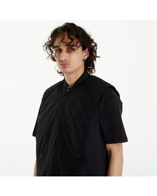 Adidas Originals Black Adidas Sst Vest for men