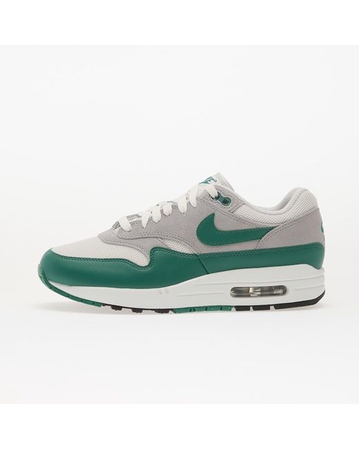 Nike Sneakers Air Max 1 Ess Platinum Tint/ Evergreen Aura-Lt Smoke Eur voor heren