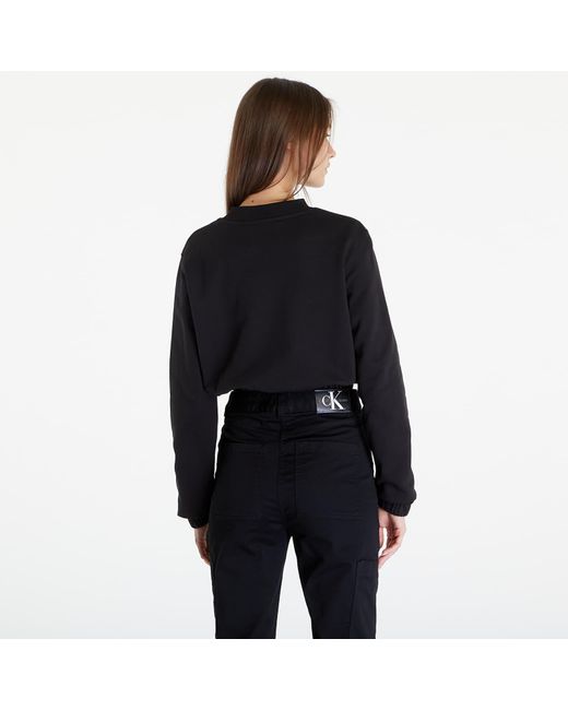 Calvin Klein Black Jeans Satin Boxes Crewneck Sweatshirt