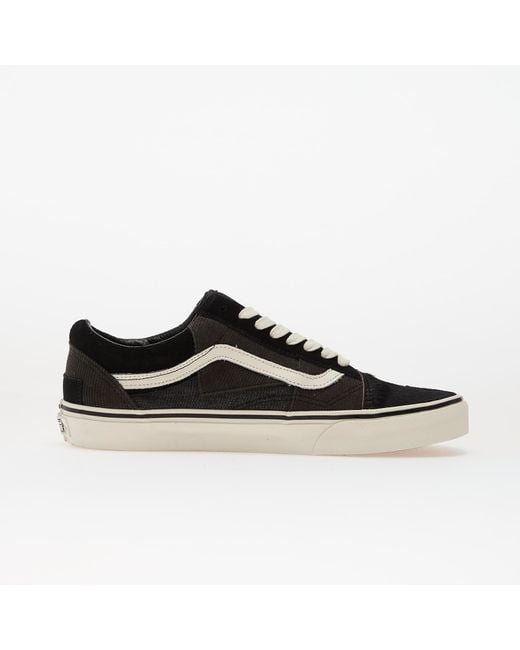 Vans Black Sneakers Old Skool Patchwork Dark