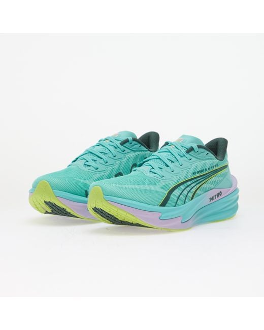 PUMA Blue Sneakers Deviate Nitro 4 for men