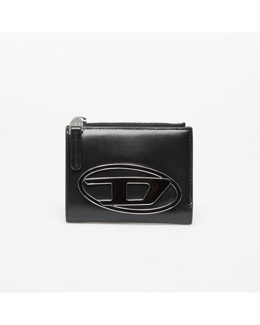 Portafoglio 1Dr 1Dr Bi-Fold Zip Ii Wallet di DIESEL in Black