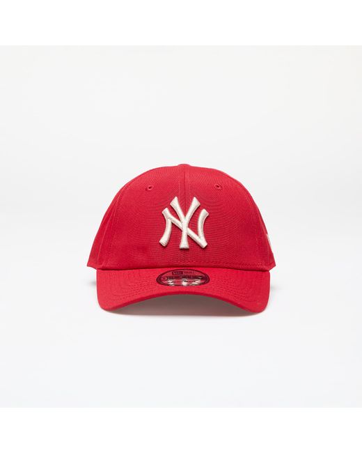 KTZ Red New York Yankees Mlb Repreve 9forty Adjustable Cap Scarlet/ Stone