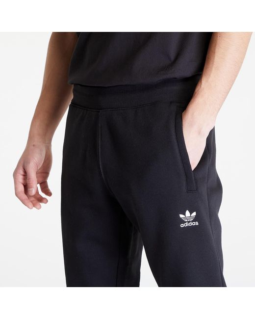 Adidas Originals Blue Trefoil Essentials Pants for men