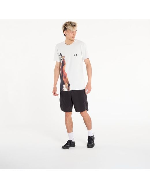 Y-3 White T-Shirt Flft Tee for men