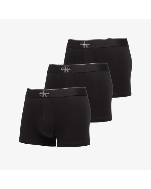 Calvin Klein Black Trunk 3-Pack for men